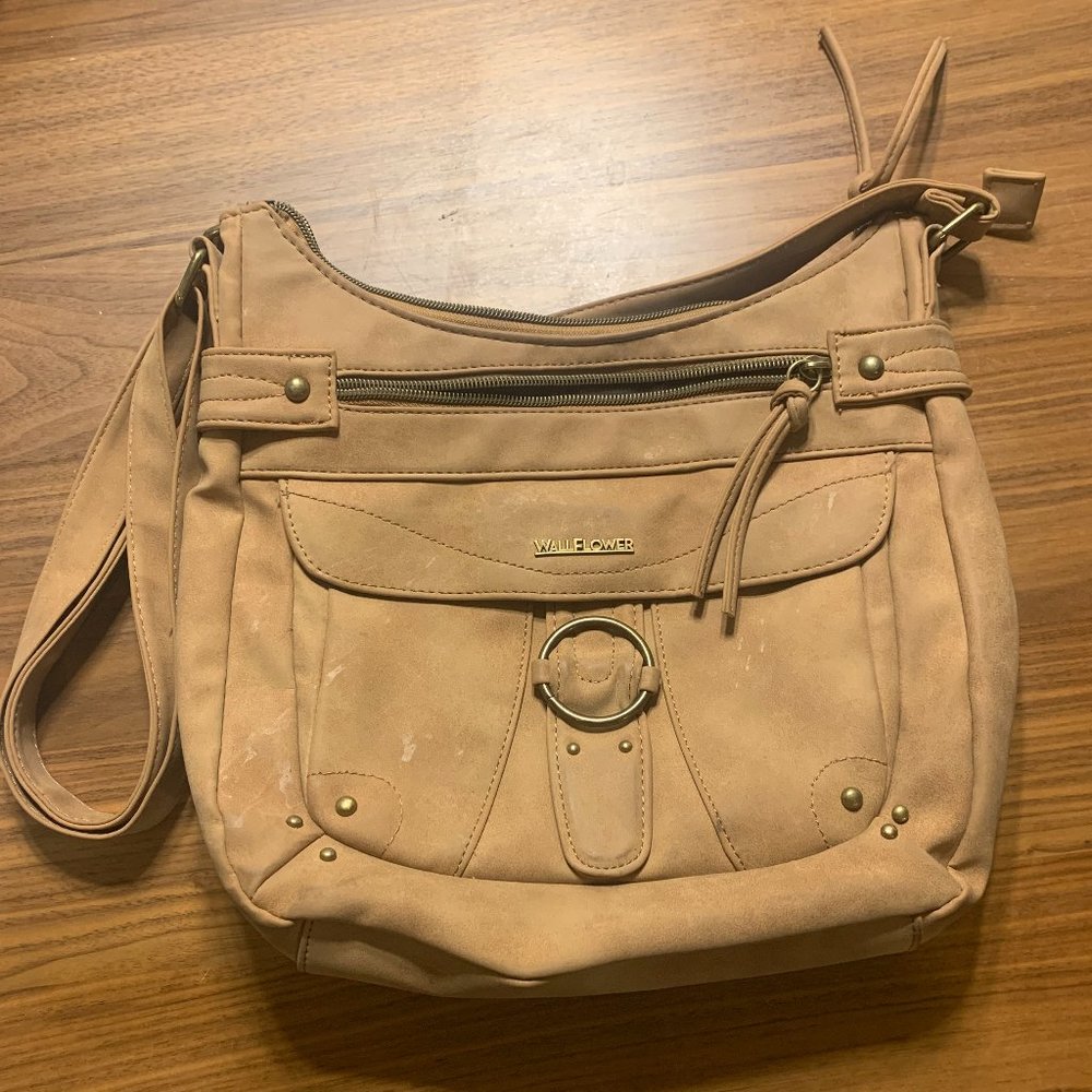 Wallflower Suede Purse